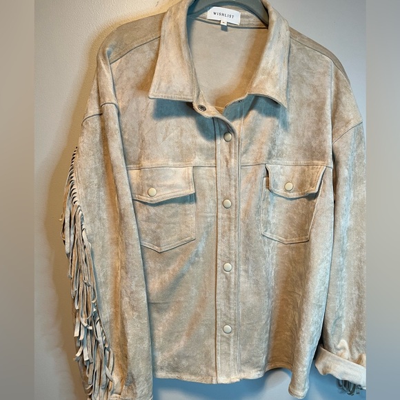 Super soft cowboy fringe jacket by Wishlist. - Picture 4 of 9